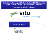 demonstration activities in belgium