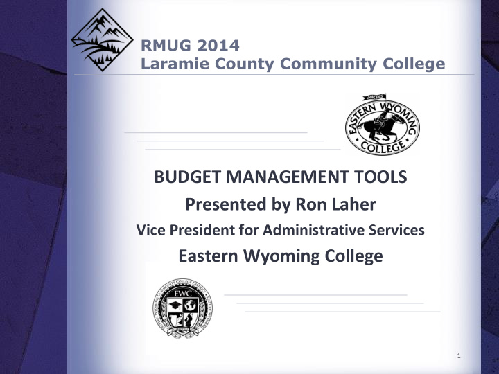 budget management tools