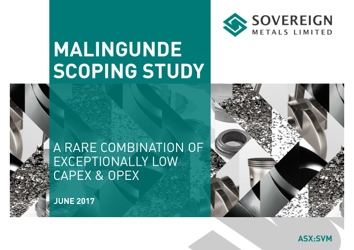 malingunde scoping study