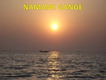 1  Namami Gange - Component wise Allocation  Namami Gange  Integrated Ganga Conservation