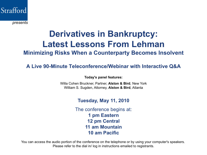 derivatives in bankruptcy latest lessons from lehman