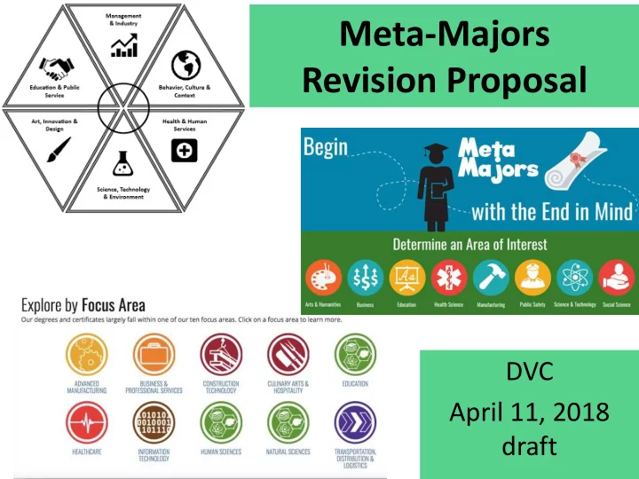 revision proposal
