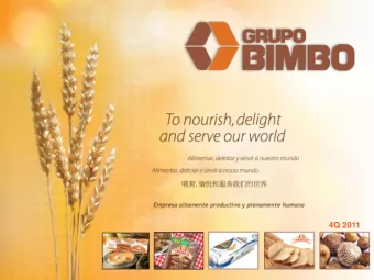 4Q 2011  Grupo Bimbo  Leading Global Bakery Company  Strong Brand &amp; Broad Product Portfolio