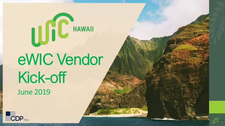 ewic ic vendor or kic ick of off