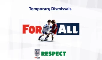 Temporary Dismissals  Agenda  1. The Authority  2. The Pilot and Results  3. Regulation Changes  4.