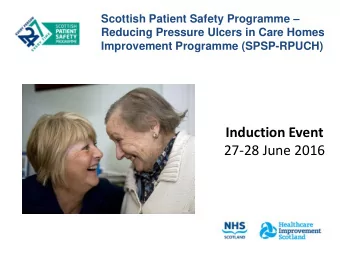 27-28 June 2016  Health and Social Care Partnerships  Argyll and Bute and Highland  Dumfries