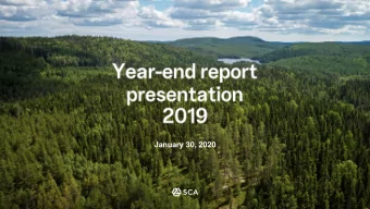 January 30, 2020  EBITDA (SEKm) and EBITDA margin  Sales growth of 4% vs 2018  +1%  +44%
