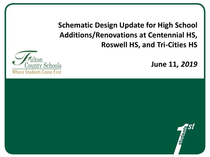 additions renovations at centennial hs