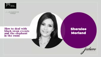 ]  9)  INSTITUTE OF  DIRECTORS  SOUTH AFRICA  .-.:E530ARDROOM  YTES@9  How to deal with  black swan