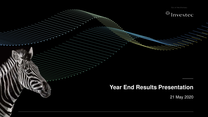 year end results presentation