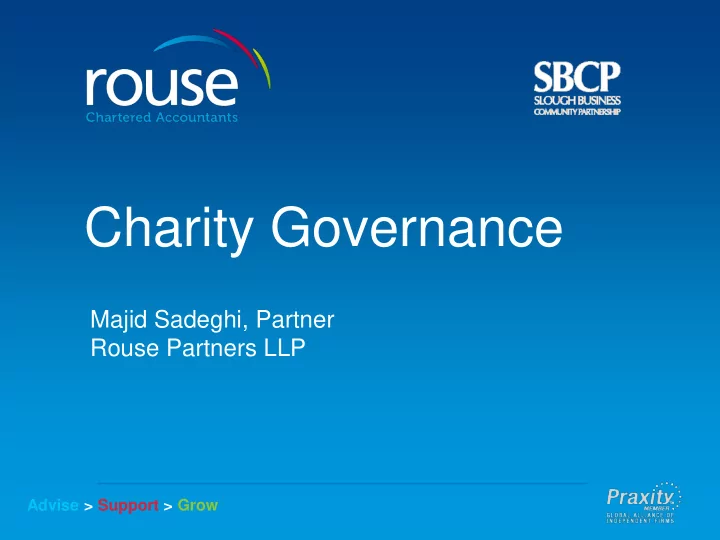 charity governance