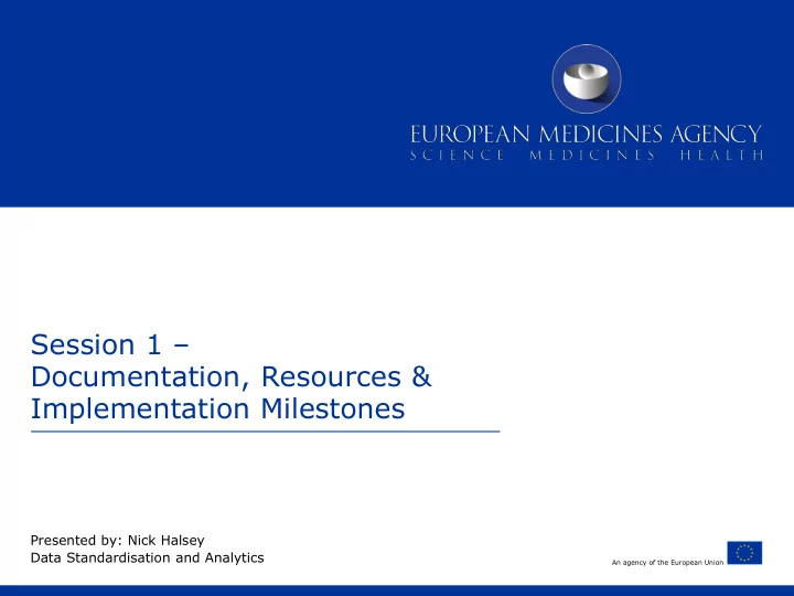 documentation resources
