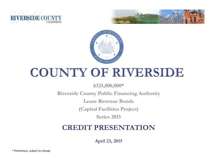 credit presentation