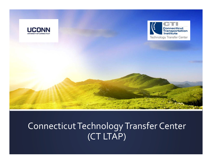 connecticut technology transfer center ct ltap agenda for
