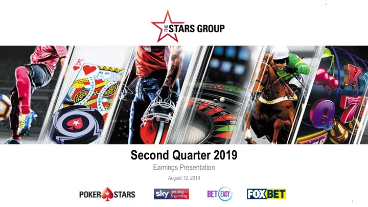 second quarter 2019