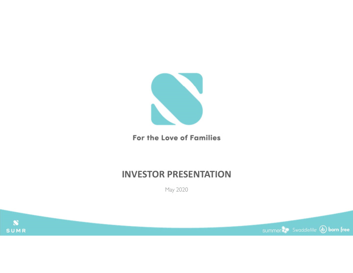 investor presentation