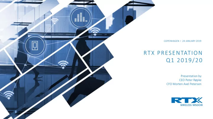 rtx presentation