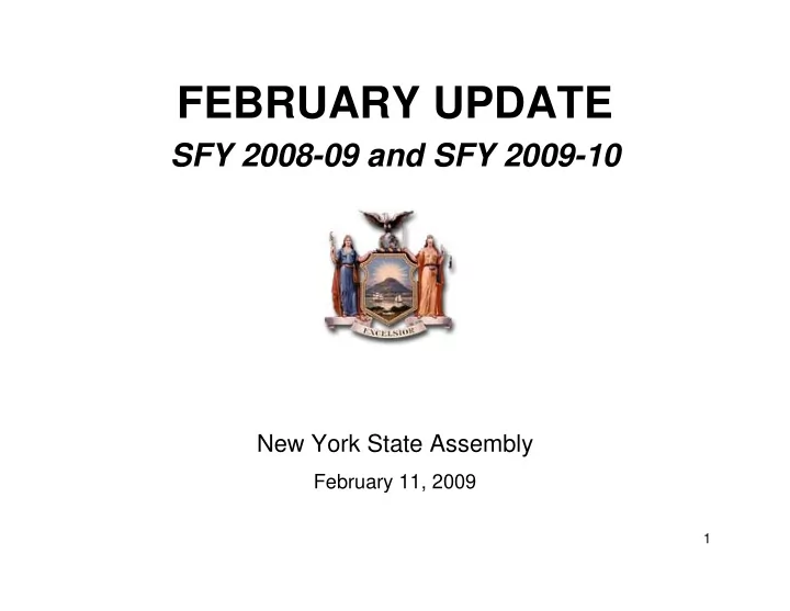february update