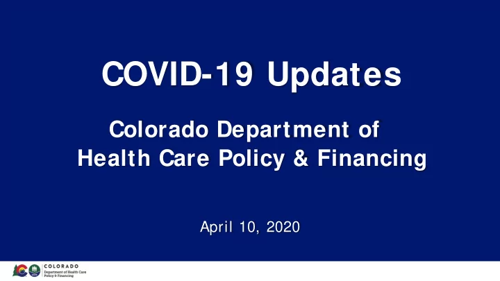 covid 19 updates