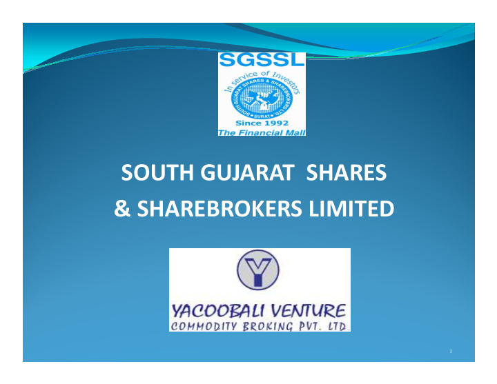 south gujarat shares sharebrokers limited