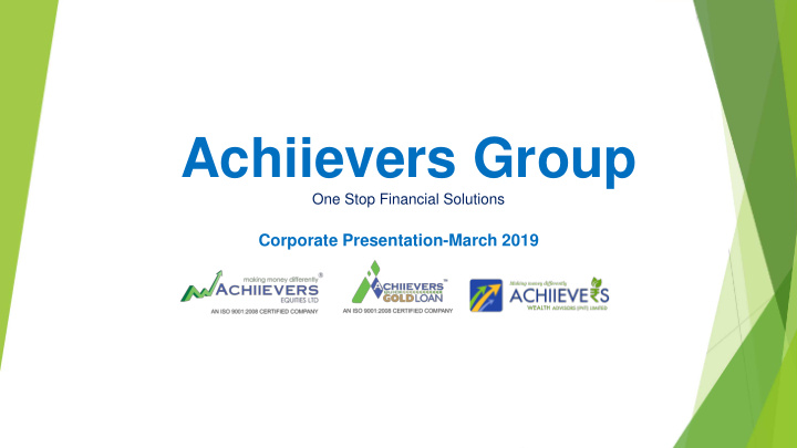 achiievers group