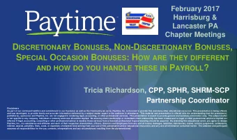 discretionary bonus under section 7(e)(3)(a) the Employer must retain discretion both  as to the