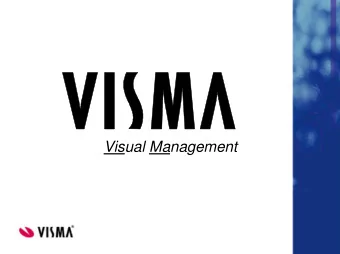 Visual Management  Visual Management  4Q01  From 150 to 1500 employees in 12 months  Liinos  Liinos