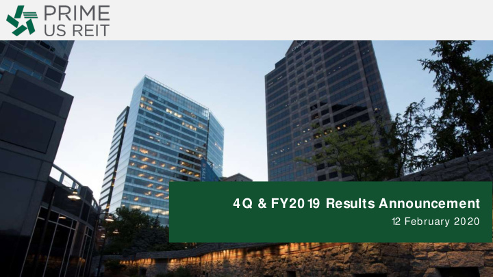 4q fy20 19 results announcement