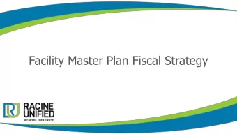 Facility Master Plan Fiscal Strategy  Facility  Condition  Educational  Demographic  Adequacy