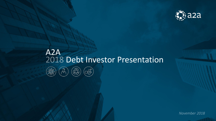 debt investor presentation disclaimer