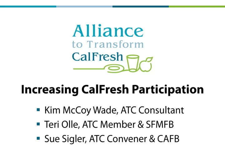 excerpts from sf food security task force report november