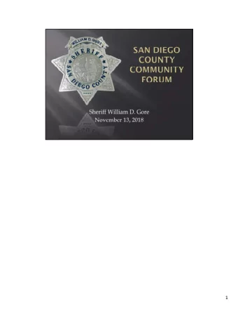 1 In accordance with the TRUTH Act, Government Code Section 7283.1 (d) any law enforcement agency