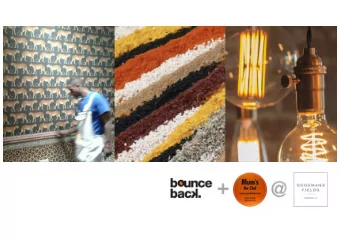 Objective  To create an exciting, thriving well-designed  interactive space open to the public that