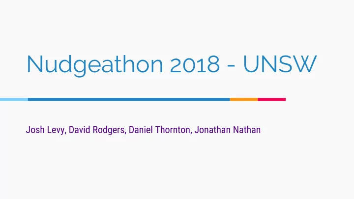 nudgeathon 2018 unsw