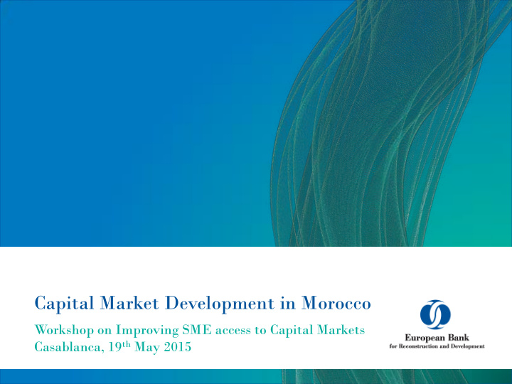 capital market development in morocco