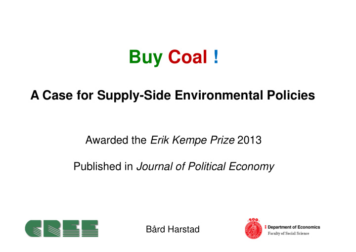 buy coal