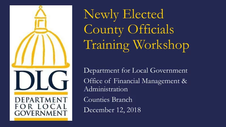 county officials