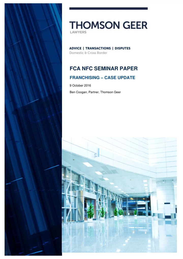 fca nfc seminar paper
