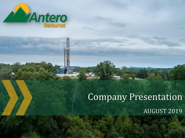company presentation