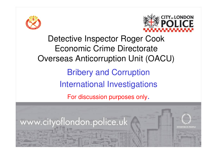 detective inspector roger cook economic crime directorate
