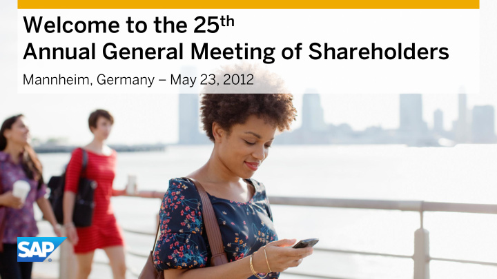 annual general meeting of shareholders