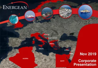 Corporate  Presentation  1  1  Energean at a Glance  9  ESG &amp; HSE  FTSE 250 &amp;  610 mmboe