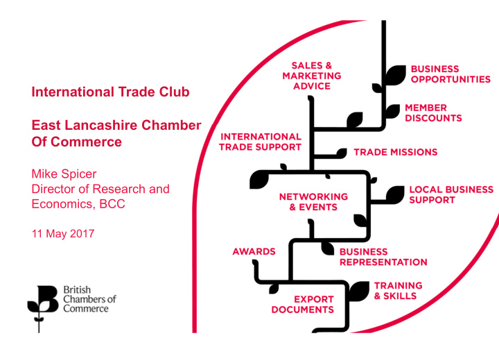 international trade club east lancashire chamber of