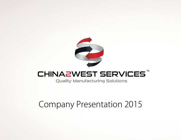 company presentation 2015
