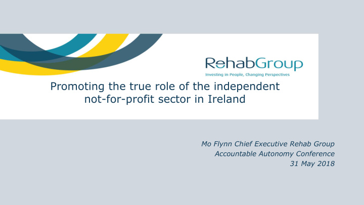 not for profit sector in ireland