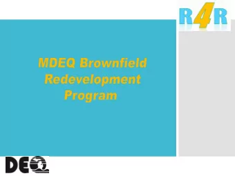 DEQ  Mission GUIDING PRINCIPLES  Leaders in environmental stewardship  Partners in economic