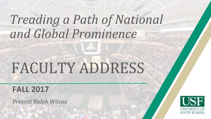 faculty address