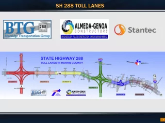 1  Ow  Owne ner: Texas Department of Transportation (TxDOT)  Owner Developer : Blueridge