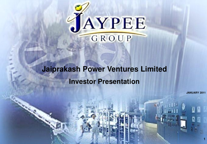 jaiprakash power ventures limited