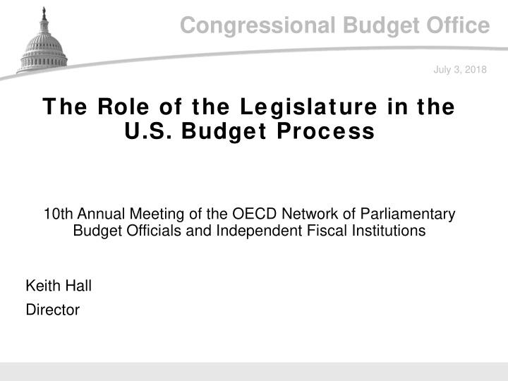 congressional budget office